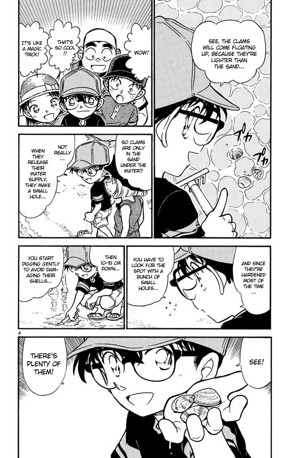 Detective Conan Chapter 525 page 5 - Chapter 525: Relaxing Shellfish Hunt