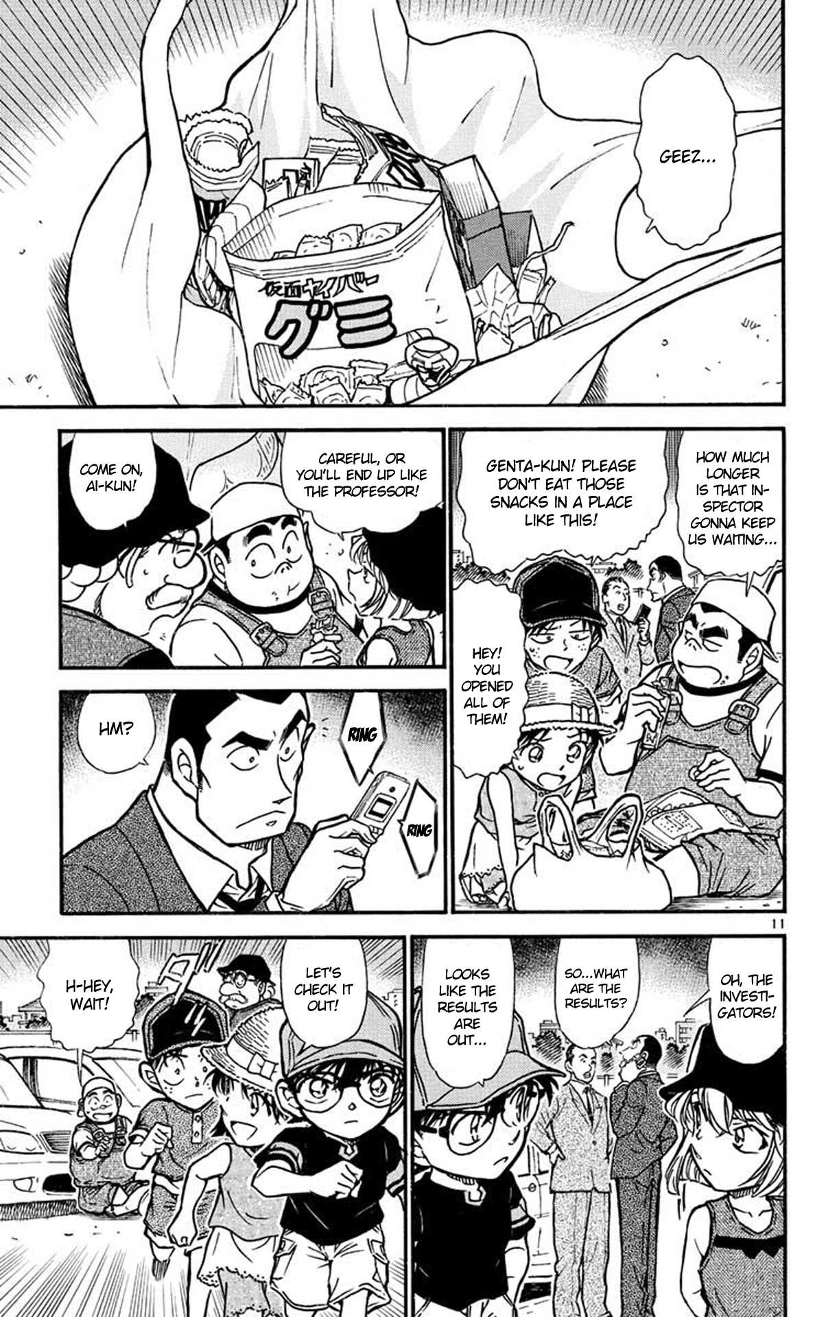 Detective Conan Chapter 526 page 12 - Chapter 526: The Mystery of the Plastic Bottle