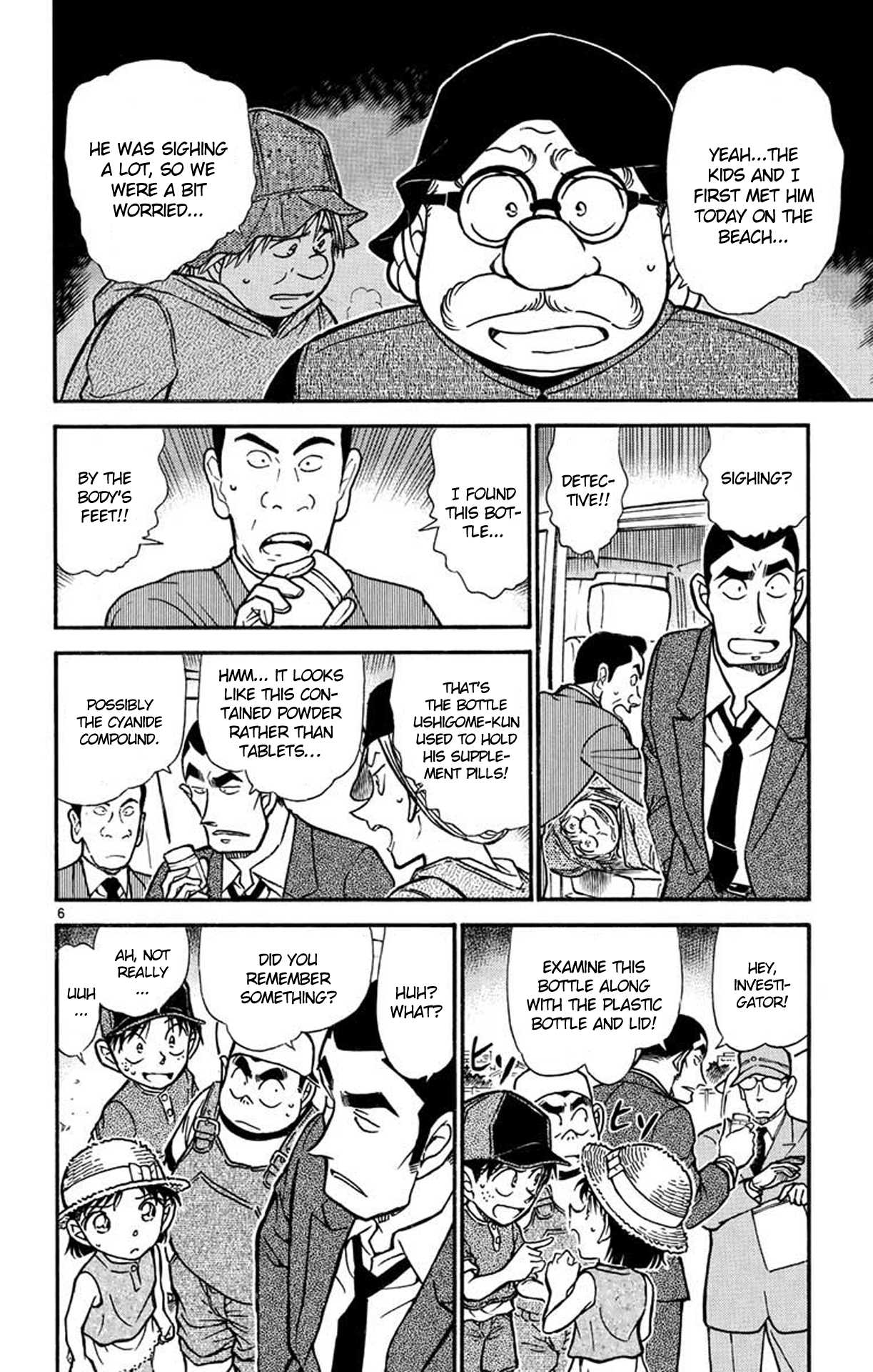 Detective Conan Chapter 526 page 7 - Chapter 526: The Mystery of the Plastic Bottle