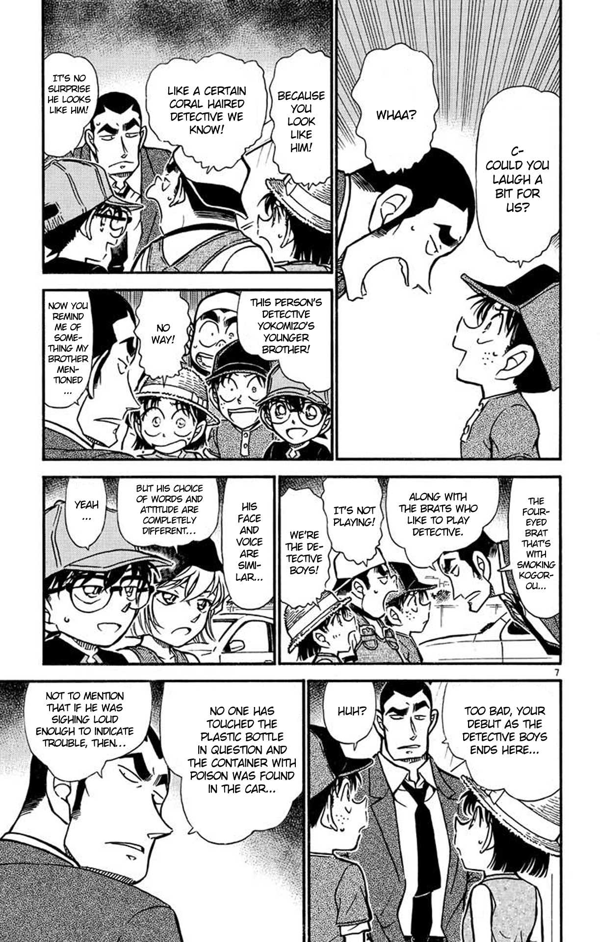 Detective Conan Chapter 526 page 8 - Chapter 526: The Mystery of the Plastic Bottle