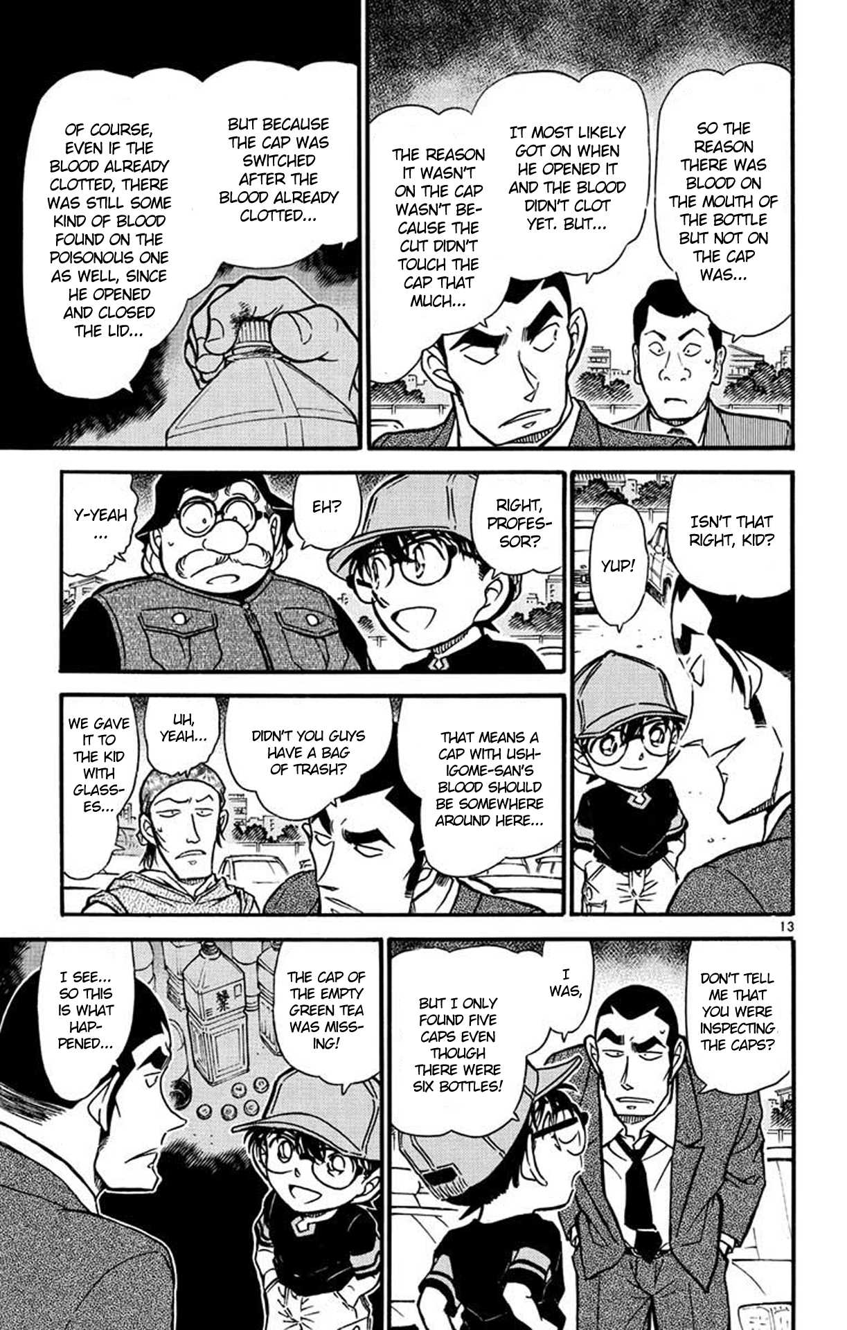 Detective Conan Chapter 527 page 14 - Chapter 527: Mixture Trick