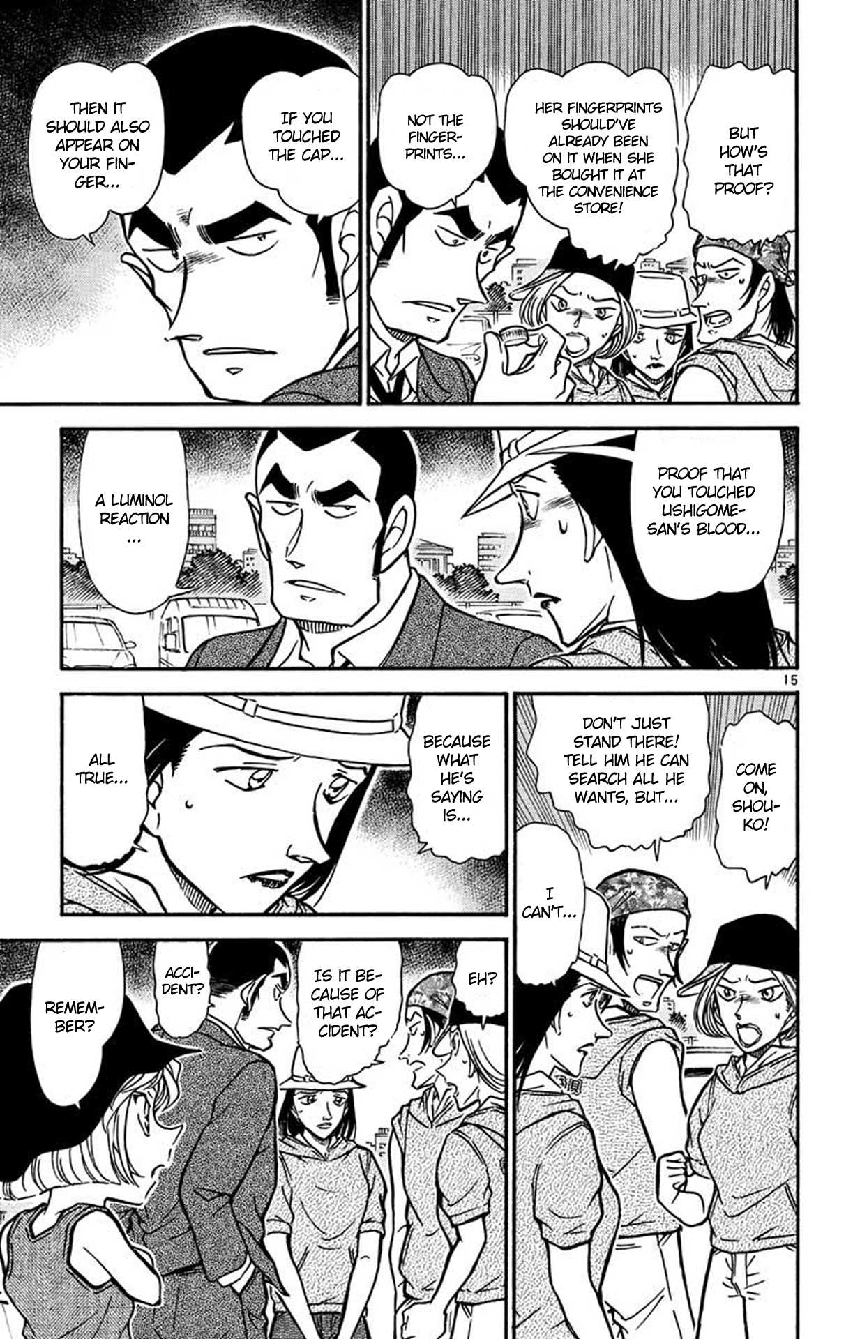 Detective Conan Chapter 527 page 16 - Chapter 527: Mixture Trick