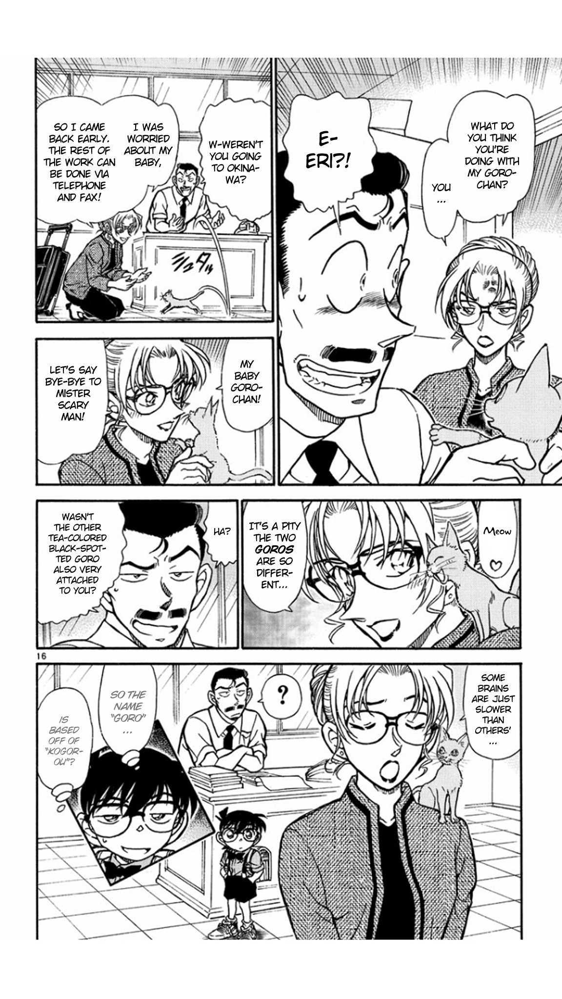 Detective Conan Chapter 529 page 17 - Chapter 529: Goro Is Goro?!