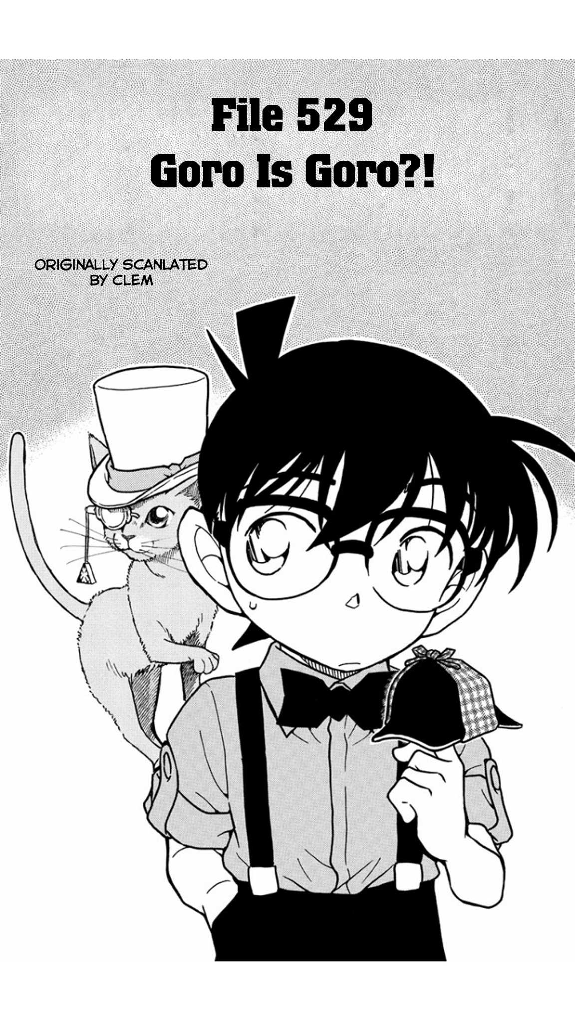 Detective Conan Chapter 529 page 2 - Chapter 529: Goro Is Goro?!