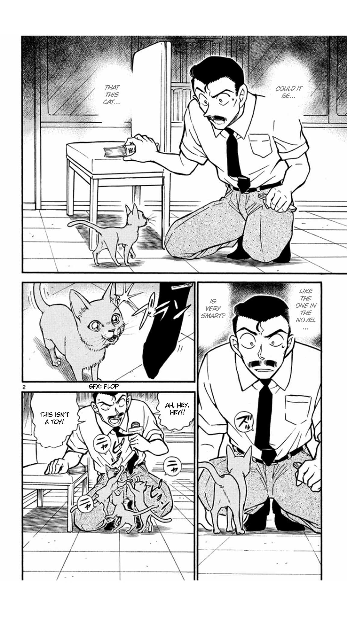 Detective Conan Chapter 529 page 3 - Chapter 529: Goro Is Goro?!