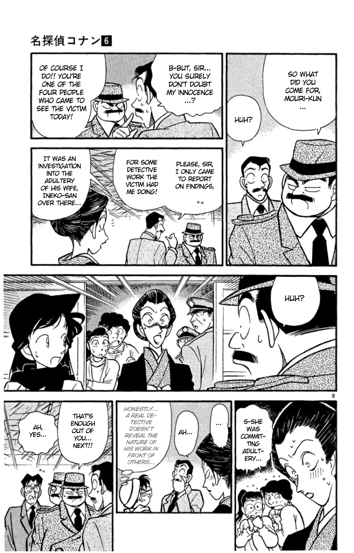 Detective Conan Chapter 53 page 10 - Chapter 53: Alibis of the Three