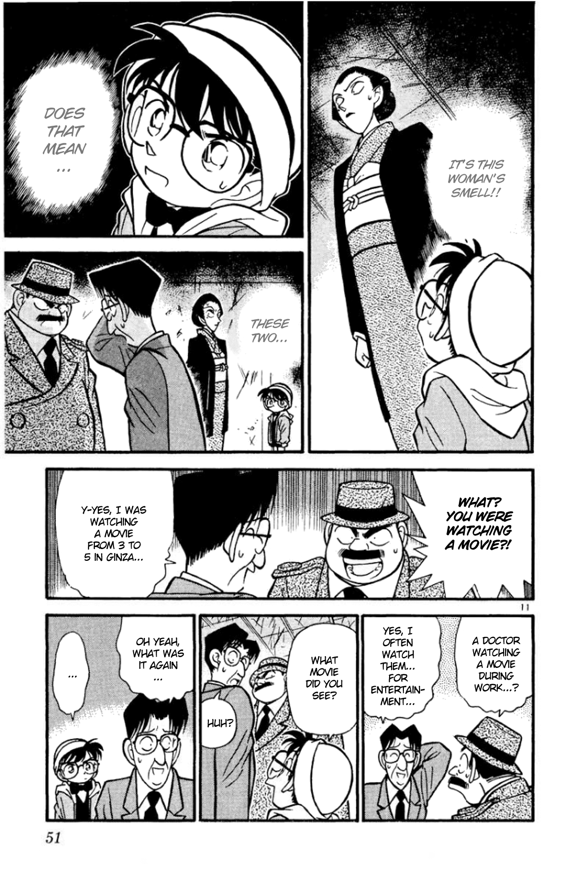 Detective Conan Chapter 53 page 12 - Chapter 53: Alibis of the Three