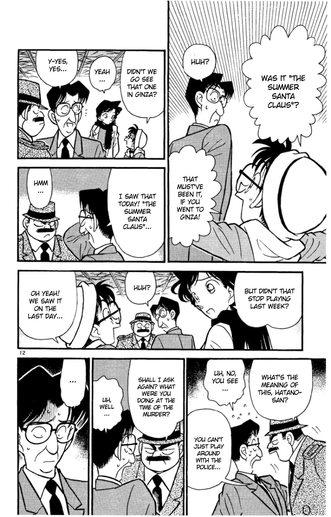Detective Conan Chapter 53 page 13 - Chapter 53: Alibis of the Three