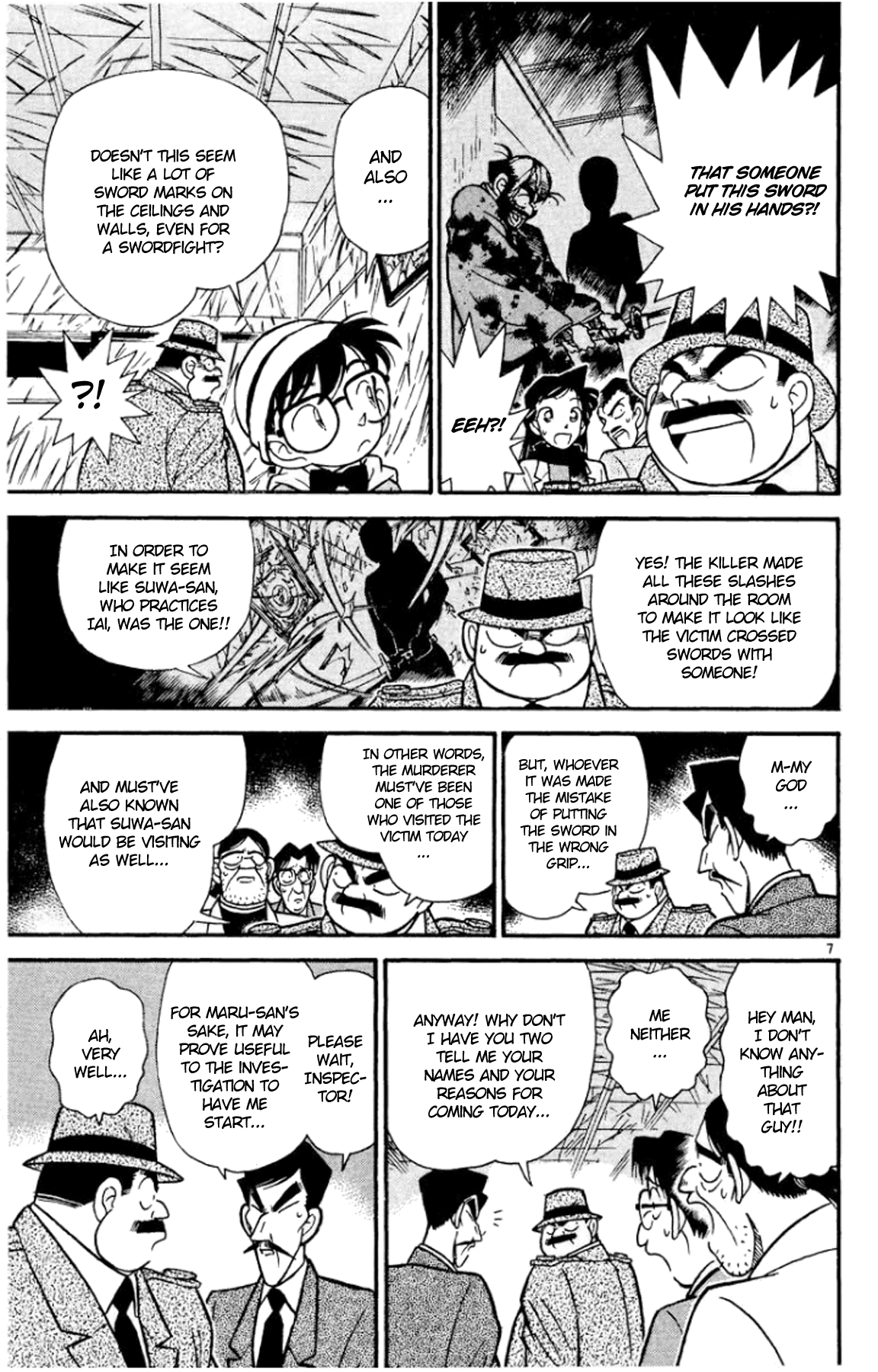 Detective Conan Chapter 53 page 8 - Chapter 53: Alibis of the Three
