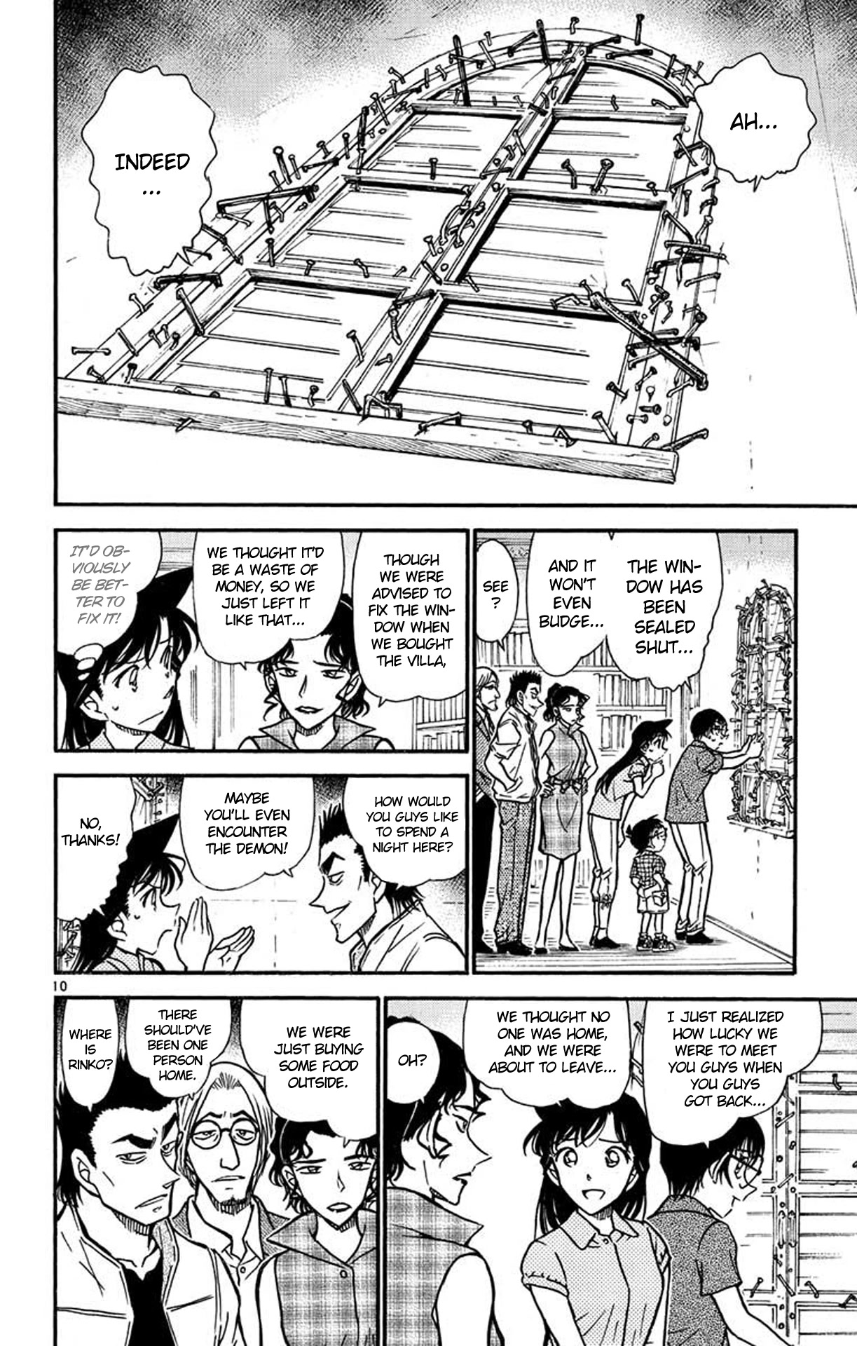 Detective Conan Chapter 530 page 11 - Chapter 530: The Tightly Shut Window