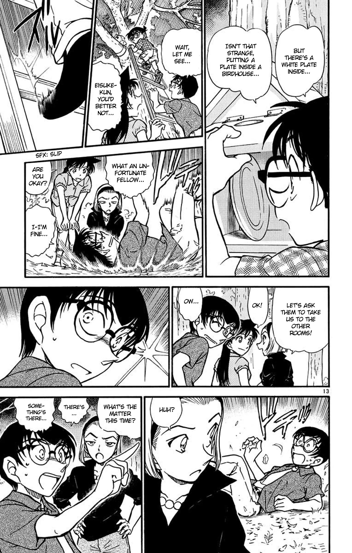Detective Conan Chapter 530 page 14 - Chapter 530: The Tightly Shut Window
