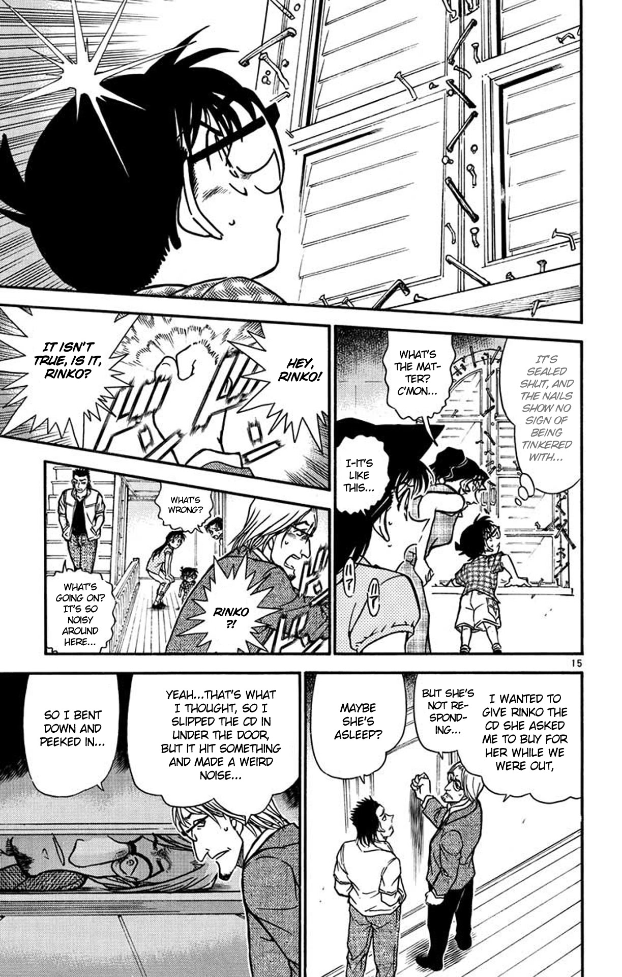 Detective Conan Chapter 530 page 16 - Chapter 530: The Tightly Shut Window