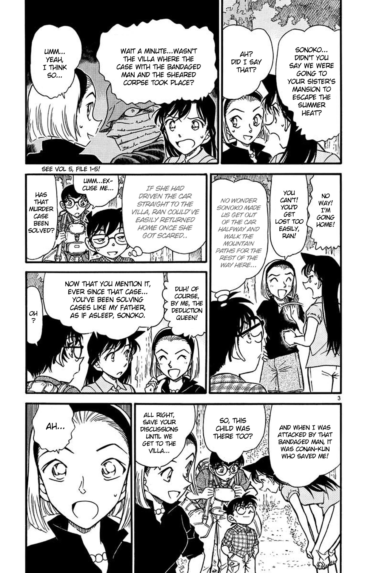 Detective Conan Chapter 530 page 4 - Chapter 530: The Tightly Shut Window