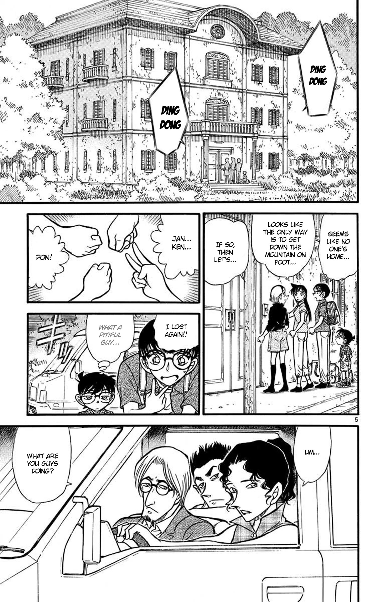 Detective Conan Chapter 530 page 6 - Chapter 530: The Tightly Shut Window
