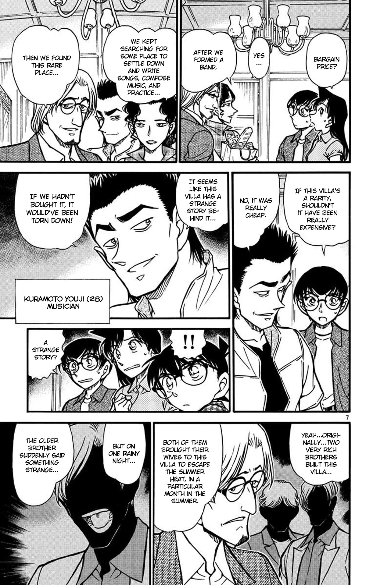 Detective Conan Chapter 530 page 8 - Chapter 530: The Tightly Shut Window