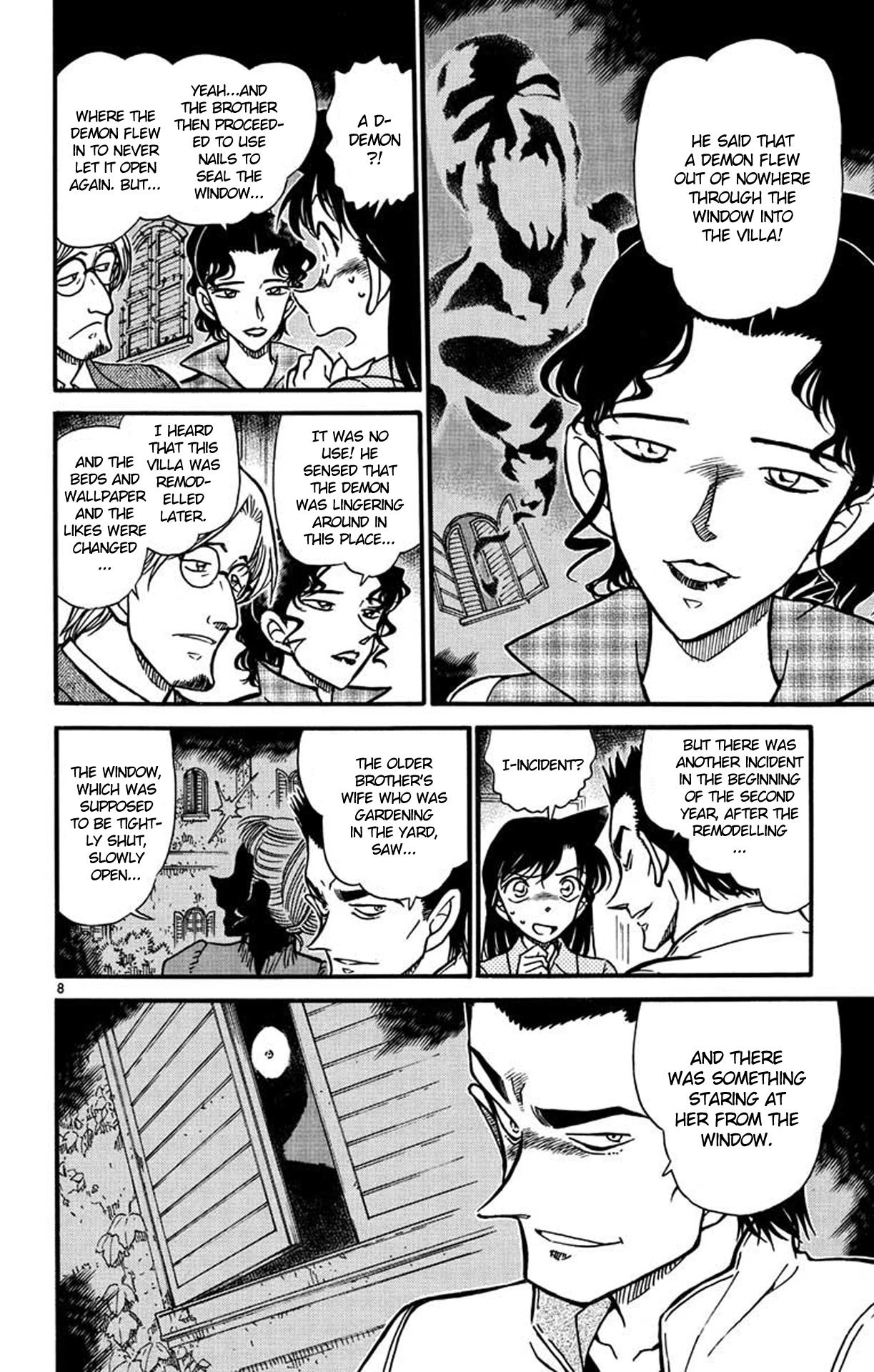 Detective Conan Chapter 530 page 9 - Chapter 530: The Tightly Shut Window