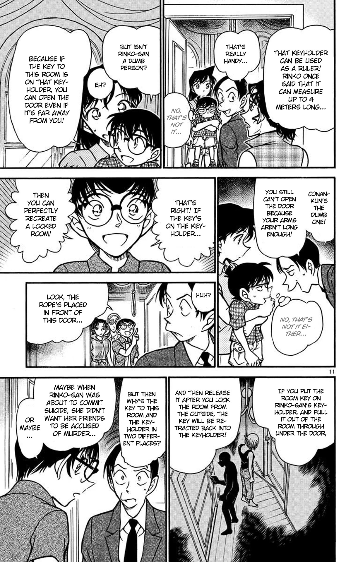 Detective Conan Chapter 531 page 12 - Chapter 531: The Set-up Locked Room
