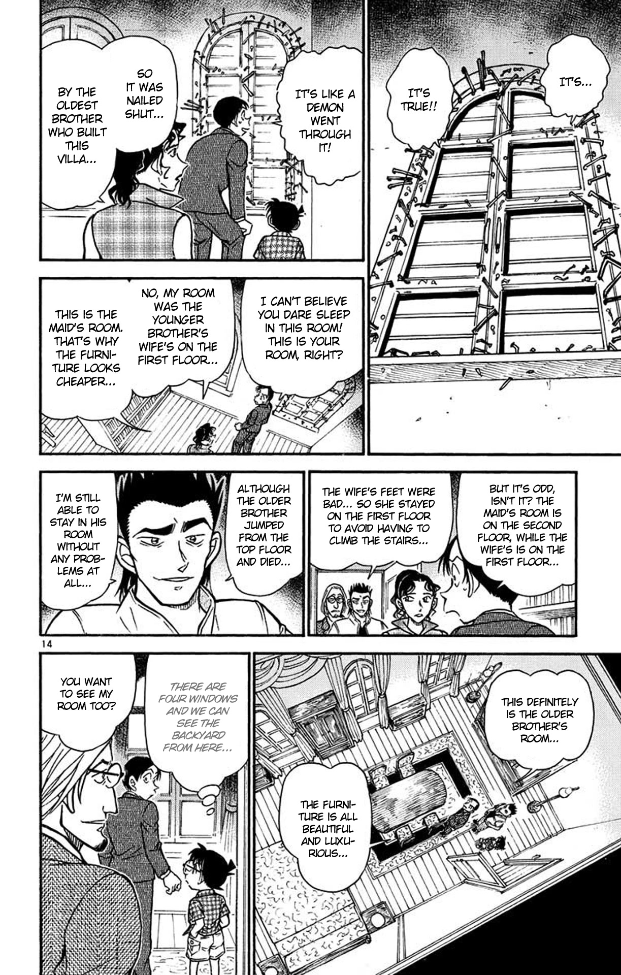 Detective Conan Chapter 531 page 15 - Chapter 531: The Set-up Locked Room