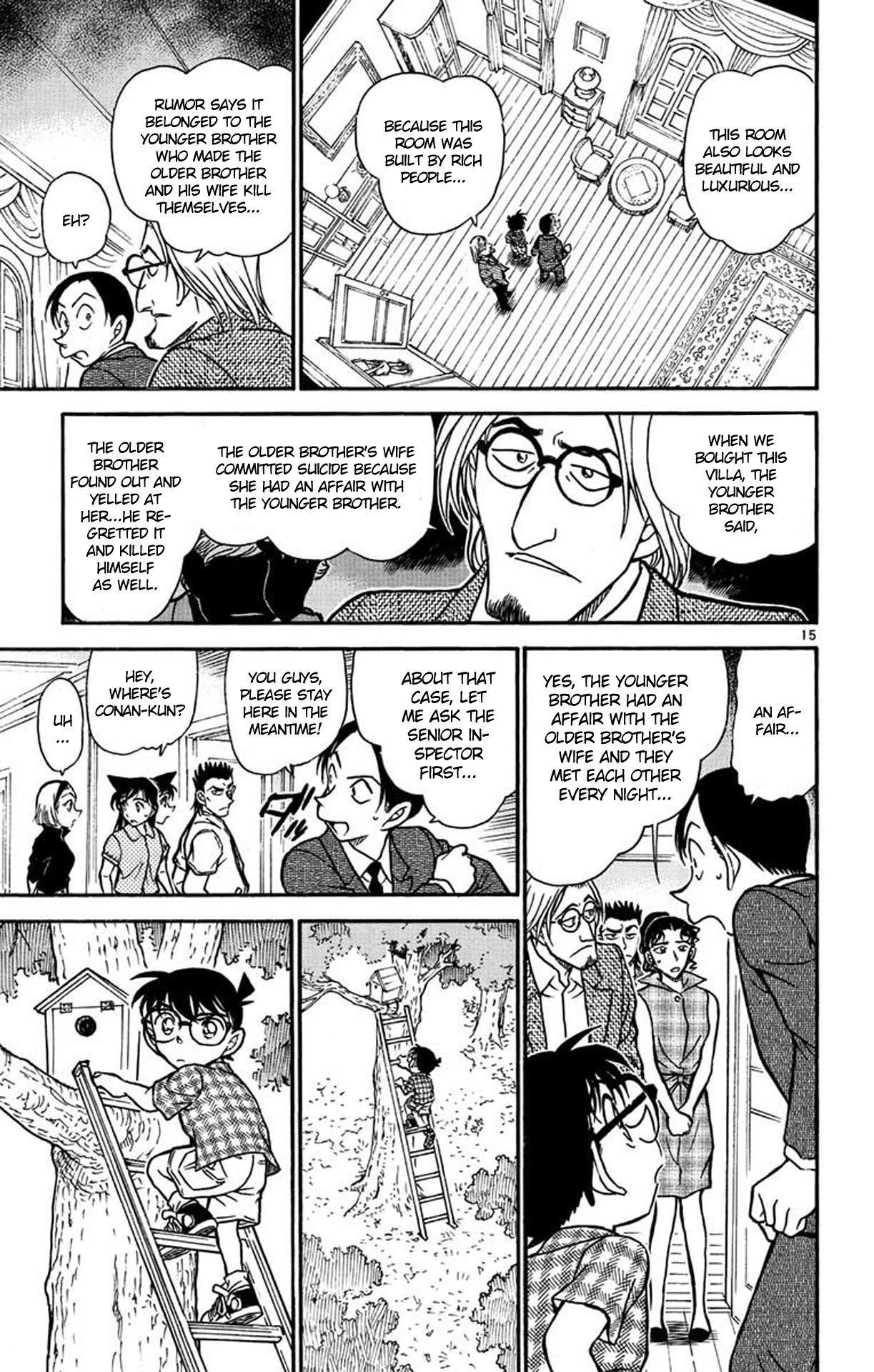Detective Conan Chapter 531 page 16 - Chapter 531: The Set-up Locked Room