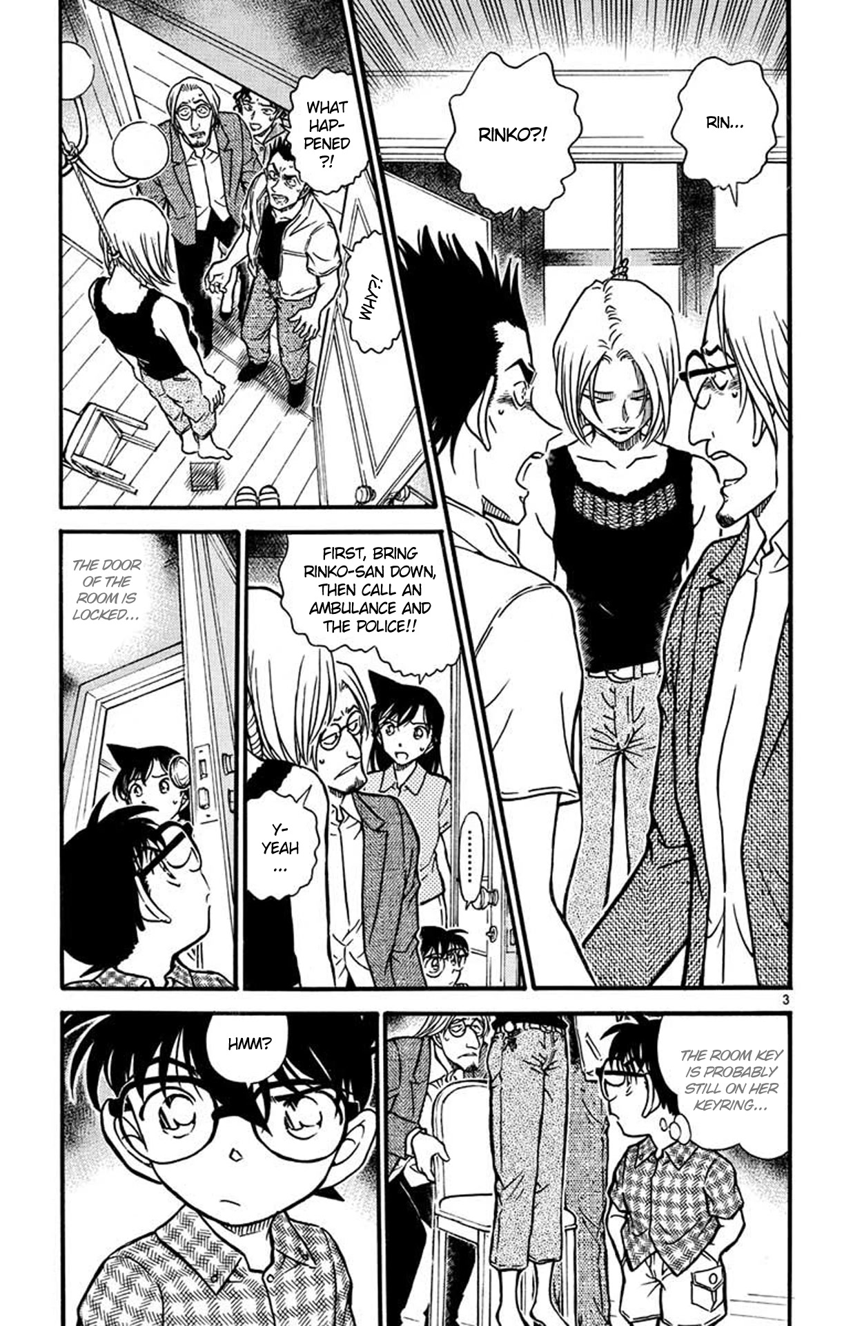 Detective Conan Chapter 531 page 4 - Chapter 531: The Set-up Locked Room