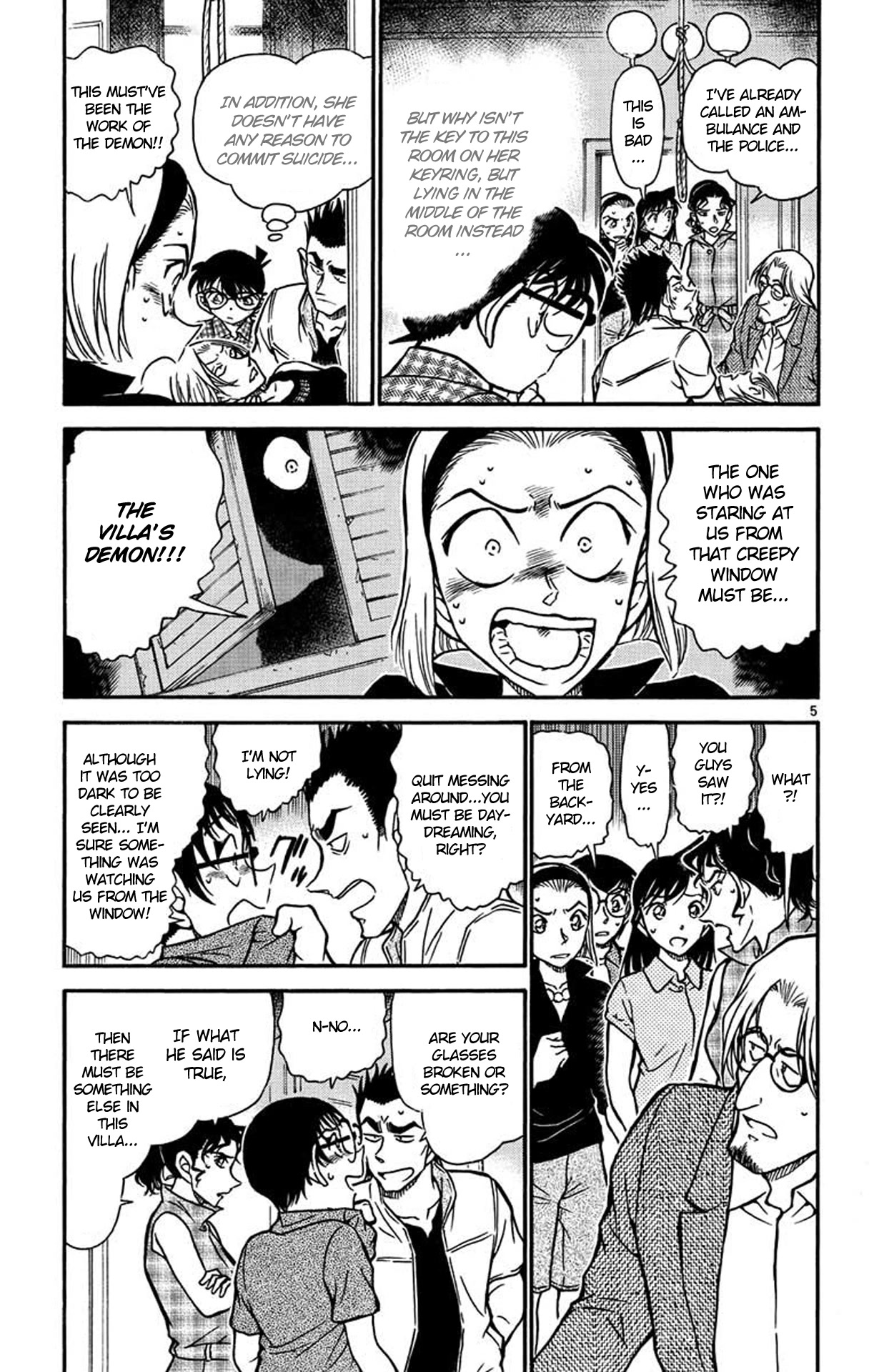 Detective Conan Chapter 531 page 6 - Chapter 531: The Set-up Locked Room