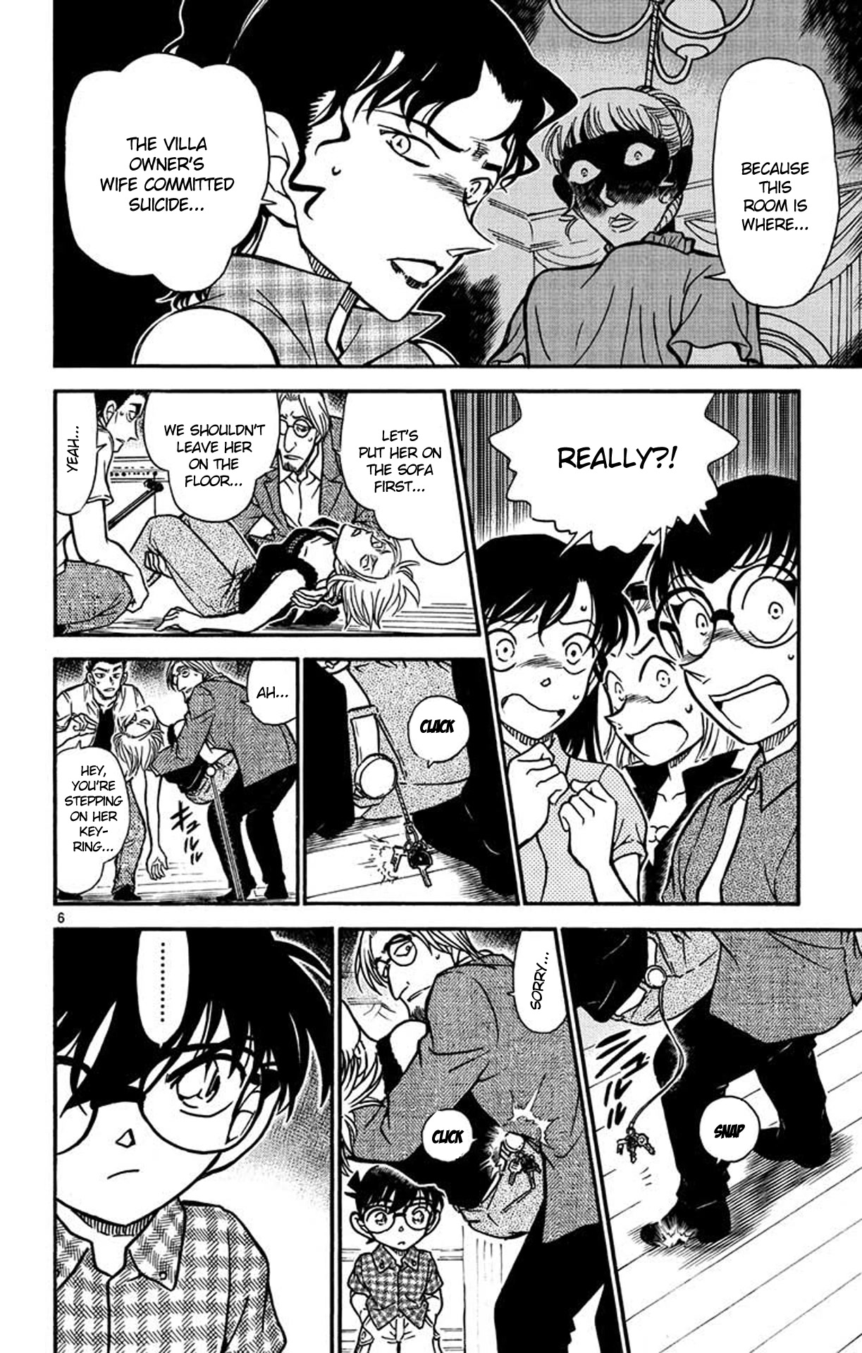 Detective Conan Chapter 531 page 7 - Chapter 531: The Set-up Locked Room