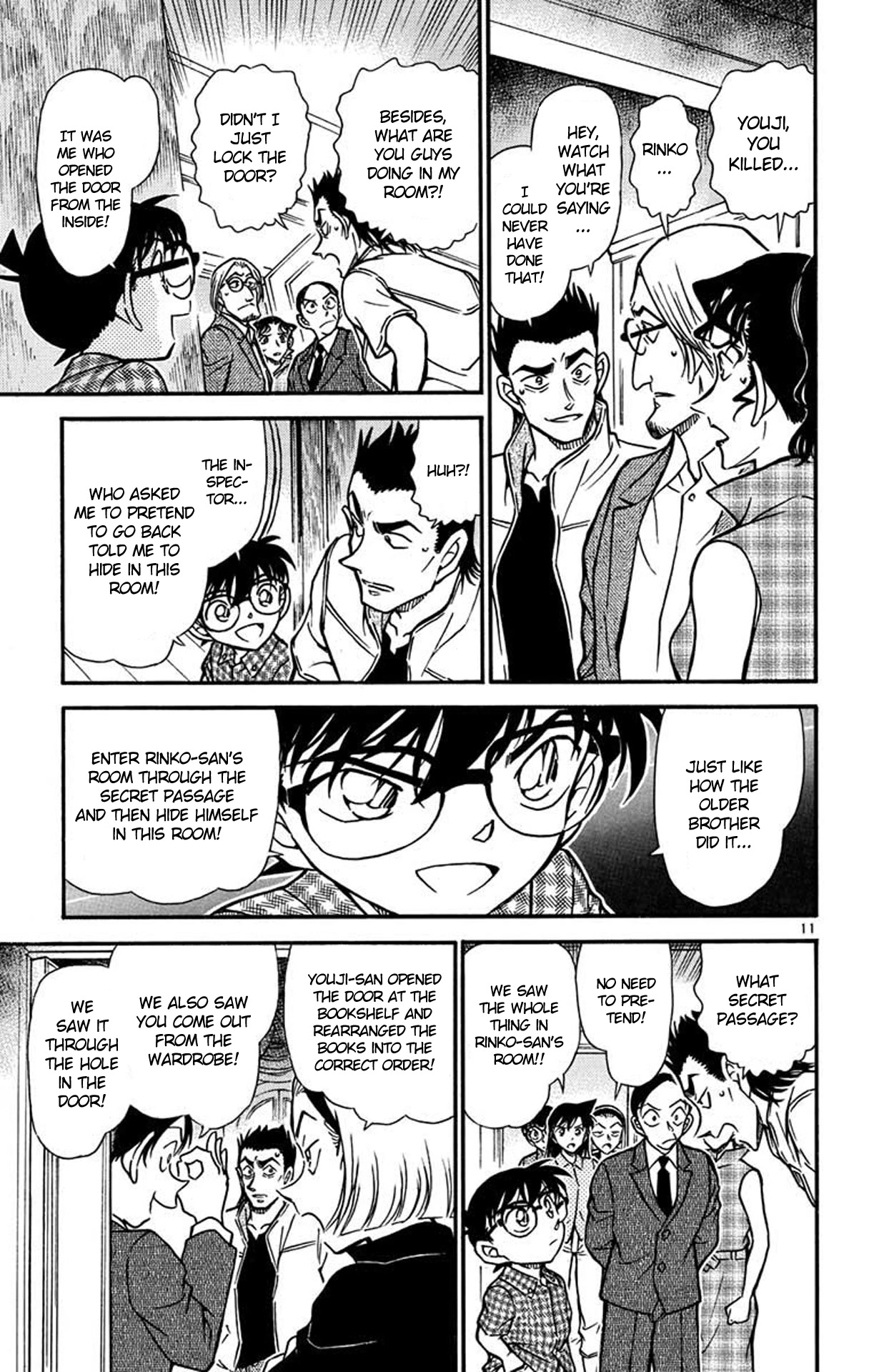 Detective Conan Chapter 532 page 12 - Chapter 532: Demon's Cave