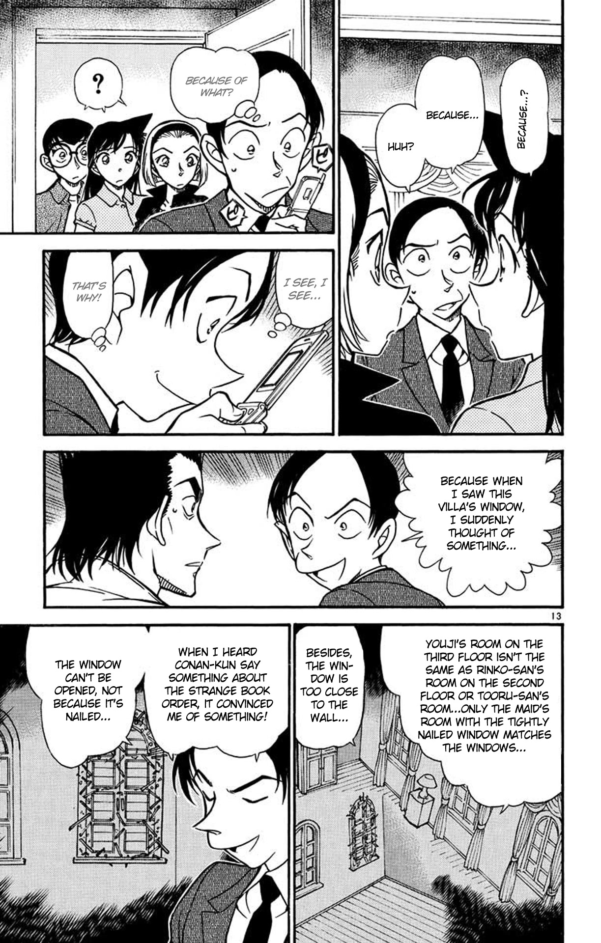Detective Conan Chapter 532 page 14 - Chapter 532: Demon's Cave