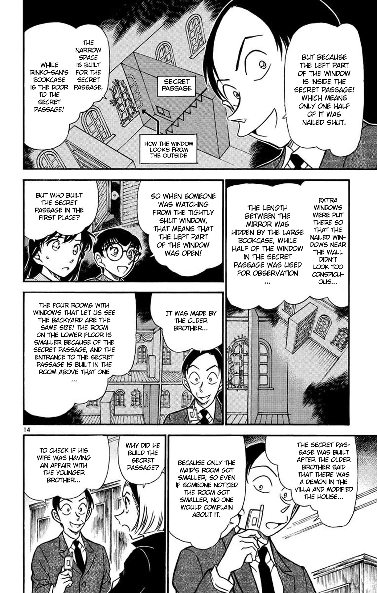 Detective Conan Chapter 532 page 15 - Chapter 532: Demon's Cave