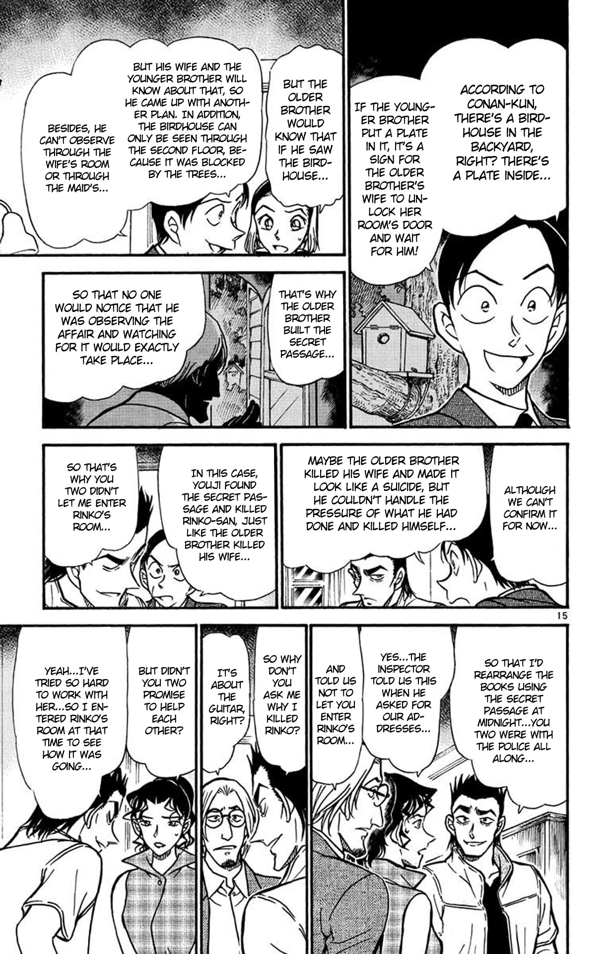 Detective Conan Chapter 532 page 16 - Chapter 532: Demon's Cave