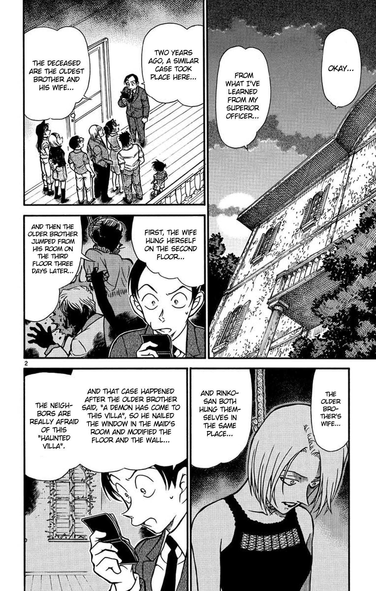 Detective Conan Chapter 532 page 3 - Chapter 532: Demon's Cave