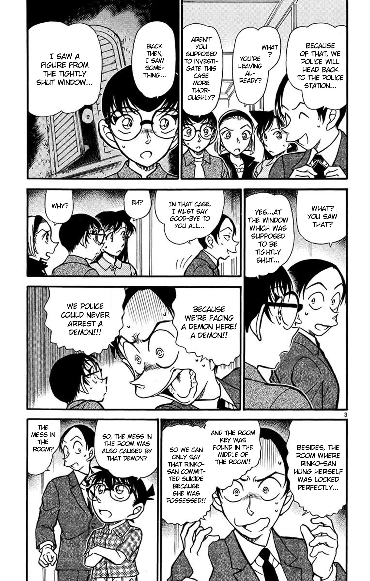 Detective Conan Chapter 532 page 4 - Chapter 532: Demon's Cave