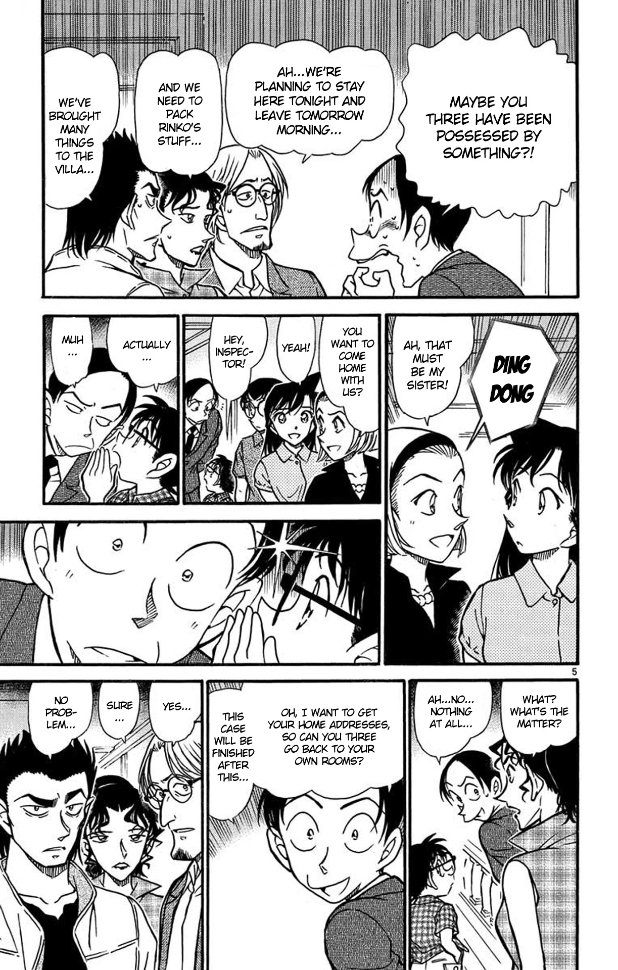 Detective Conan Chapter 532 page 6 - Chapter 532: Demon's Cave