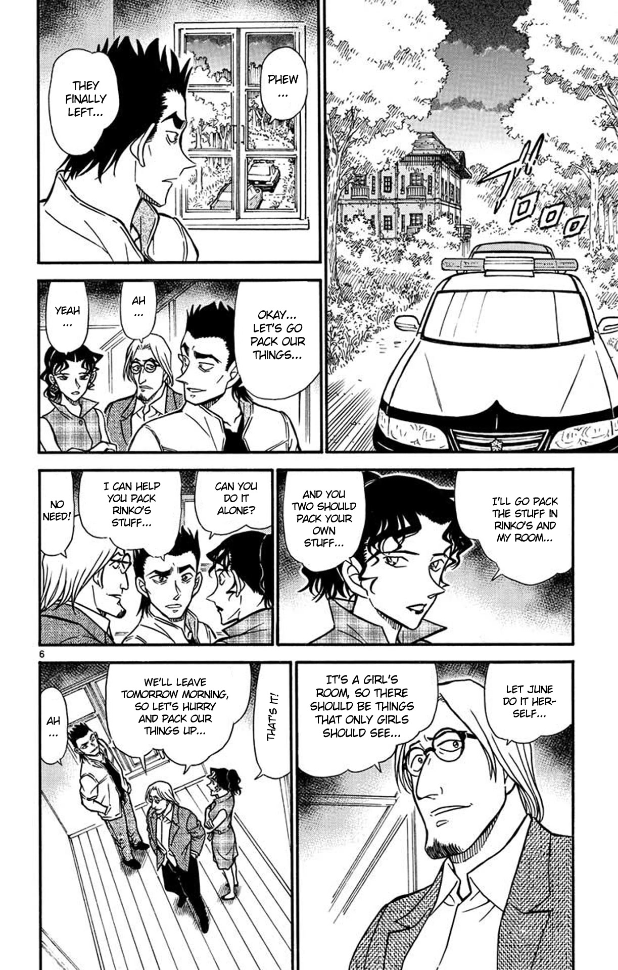 Detective Conan Chapter 532 page 7 - Chapter 532: Demon's Cave