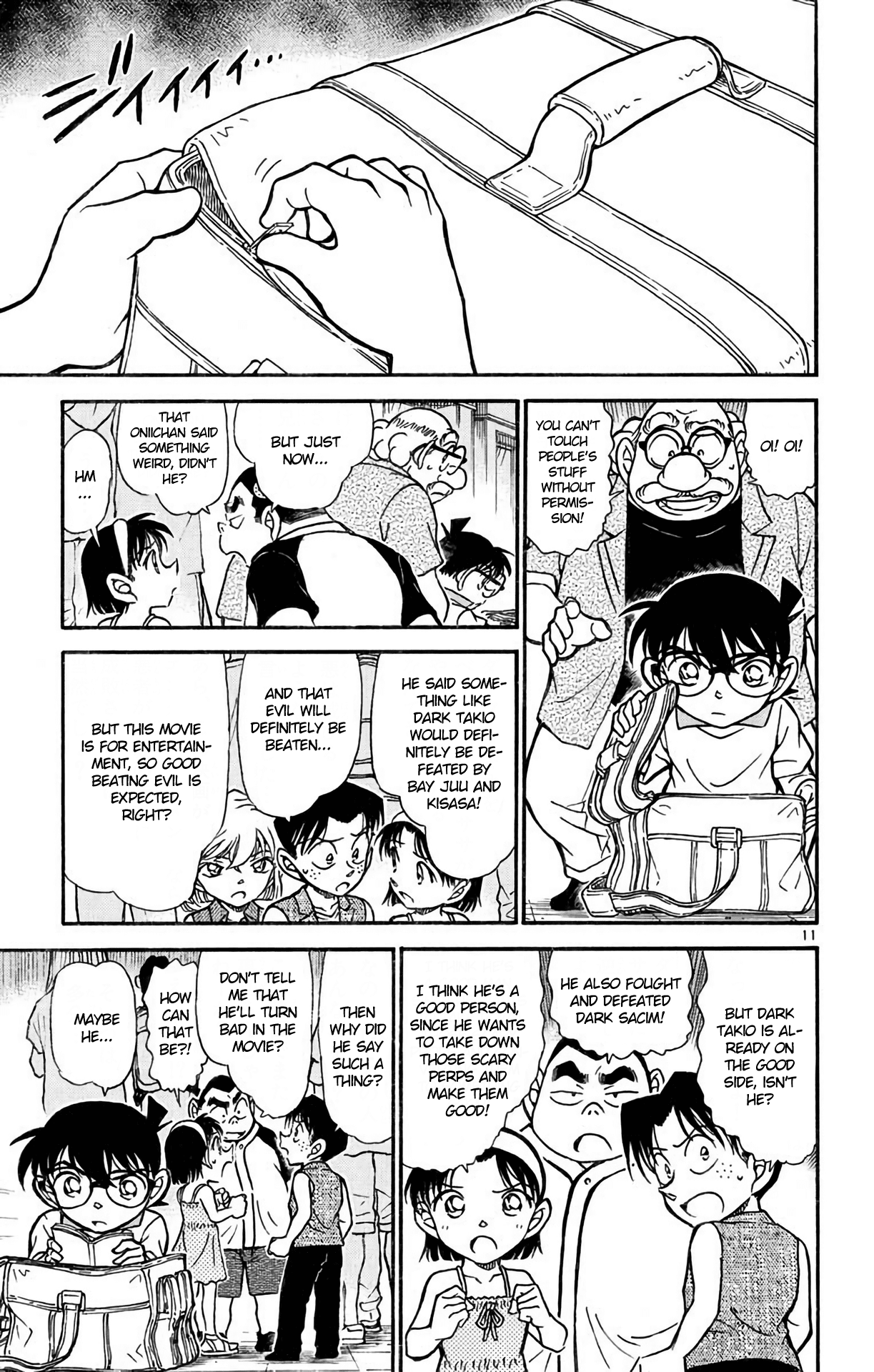 Detective Conan Chapter 533 page 12 - Chapter 533: Suspicious Action