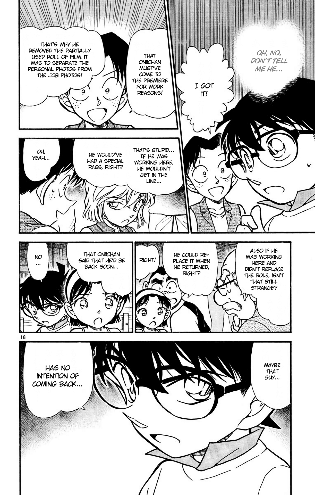 Detective Conan Chapter 533 page 19 - Chapter 533: Suspicious Action