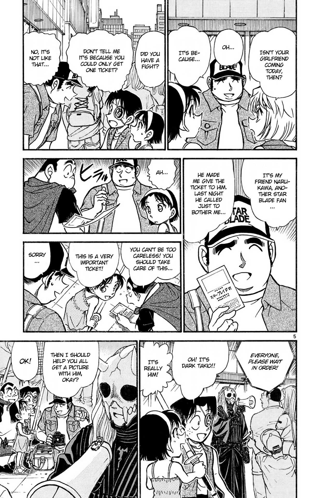 Detective Conan Chapter 533 page 6 - Chapter 533: Suspicious Action