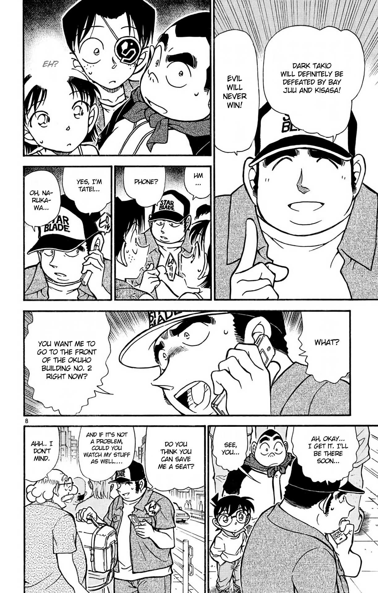 Detective Conan Chapter 533 page 9 - Chapter 533: Suspicious Action