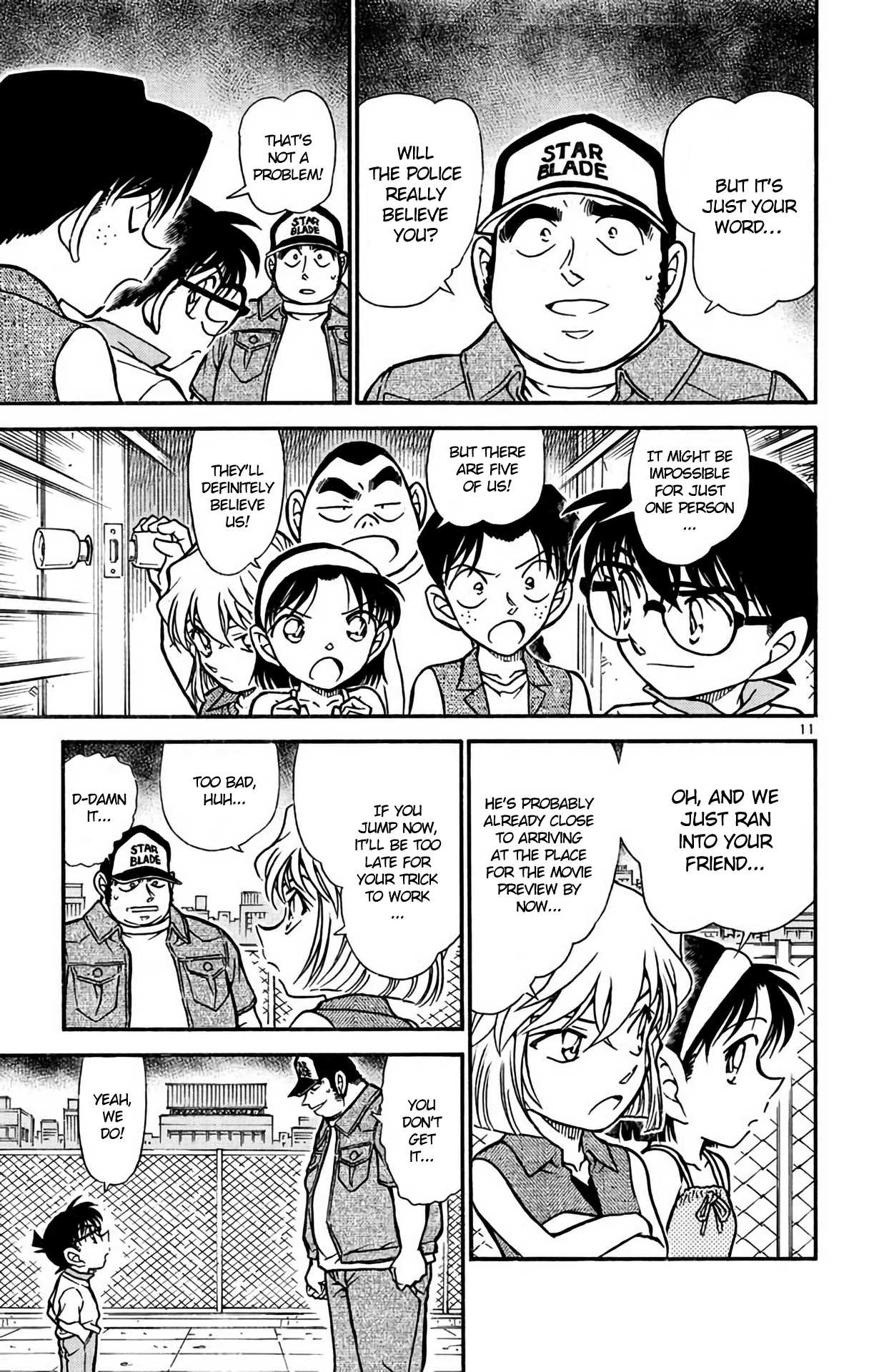 Detective Conan Chapter 534 page 12 - Chapter 534: The Star Blade Connection