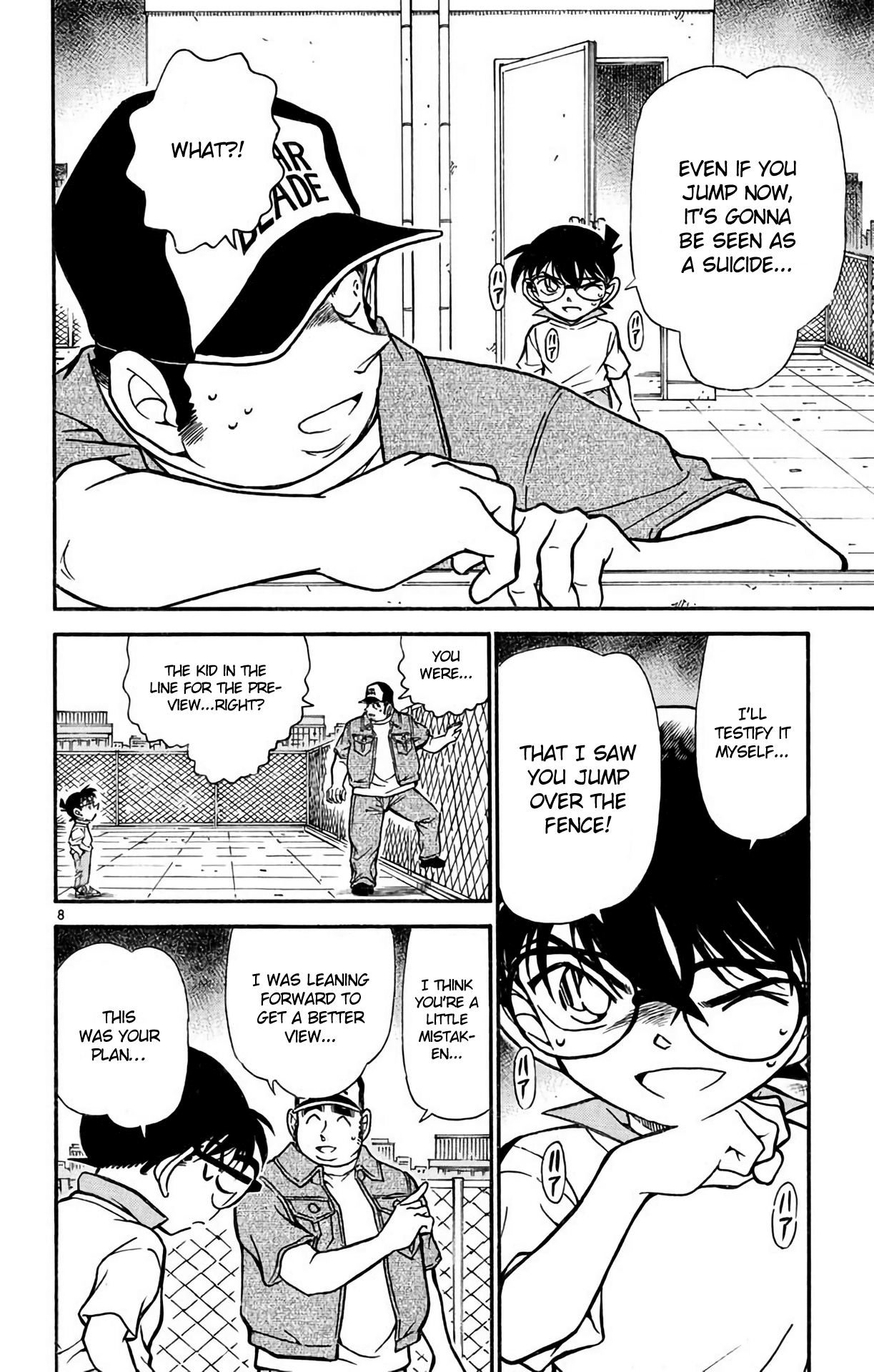 Detective Conan Chapter 534 page 9 - Chapter 534: The Star Blade Connection
