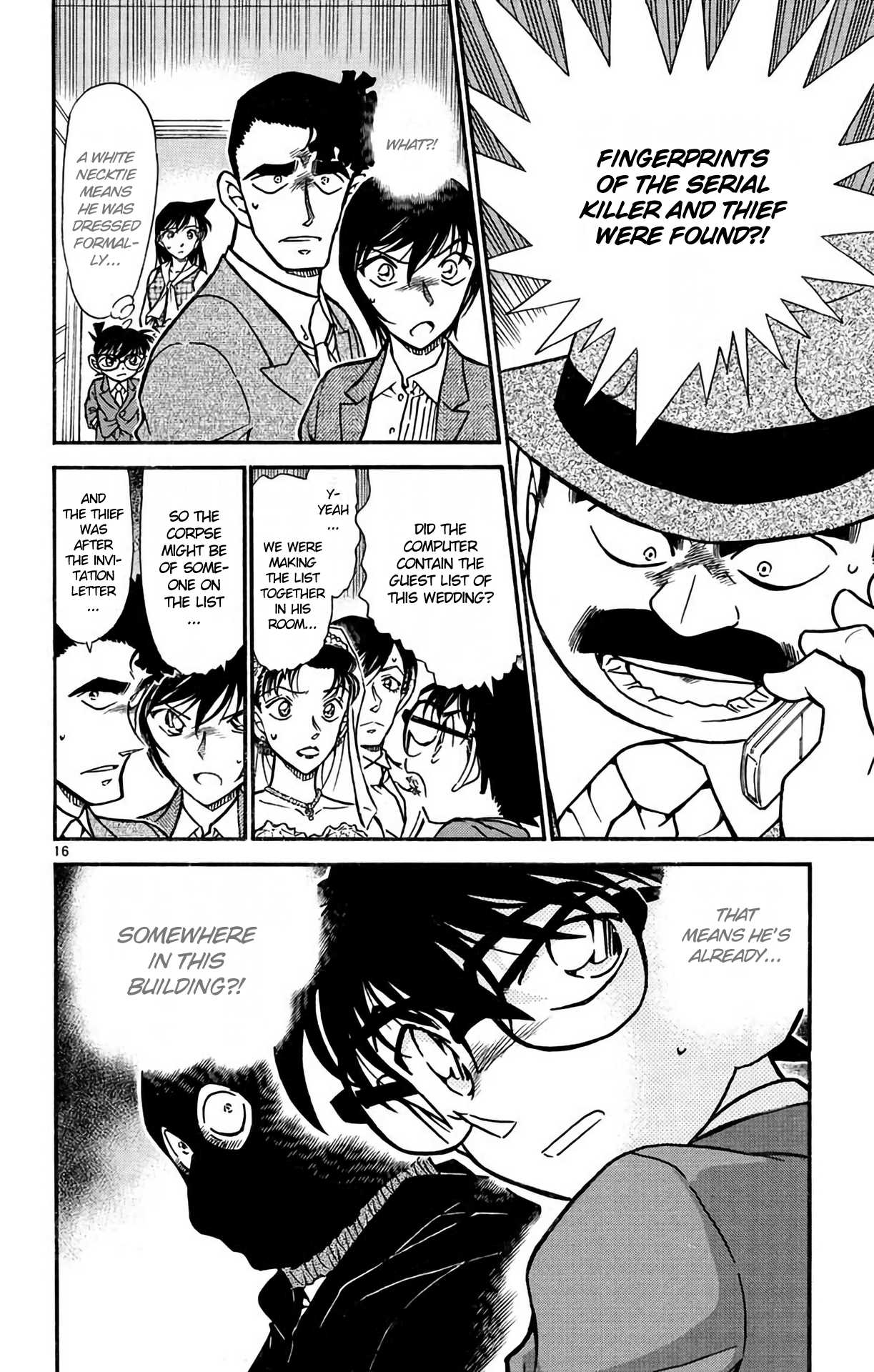 Detective Conan Chapter 535 page 17 - Chapter 535: The Wedding Hall Panic