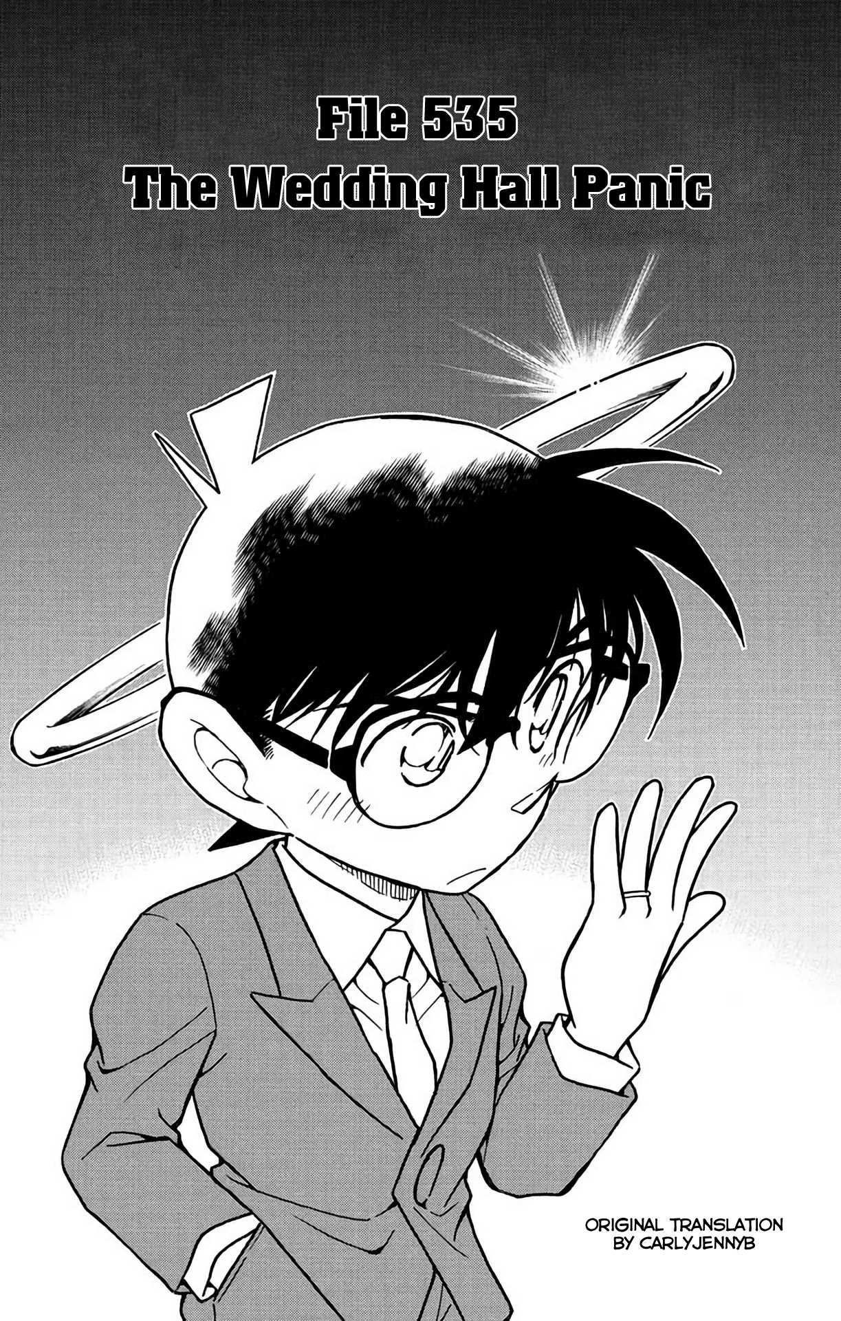 Detective Conan Chapter 535 page 2 - Chapter 535: The Wedding Hall Panic
