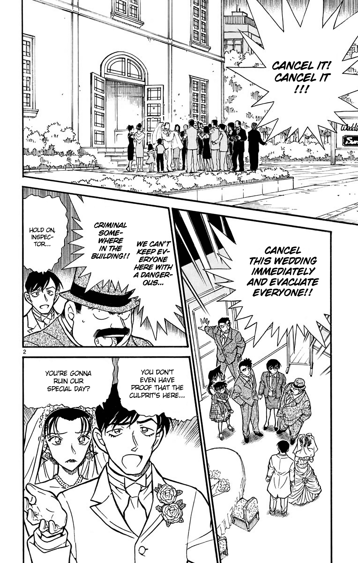 Detective Conan Chapter 536 page 3 - Chapter 536: The Uninvited Guest