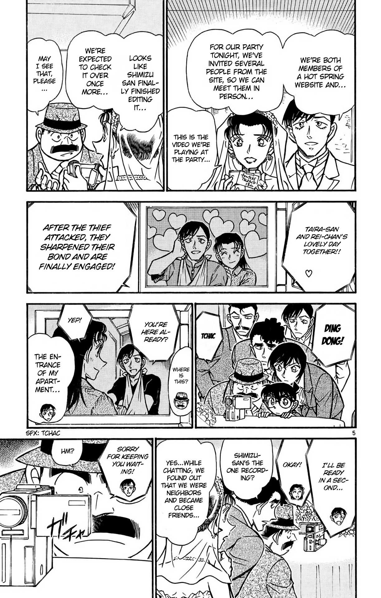 Detective Conan Chapter 536 page 6 - Chapter 536: The Uninvited Guest