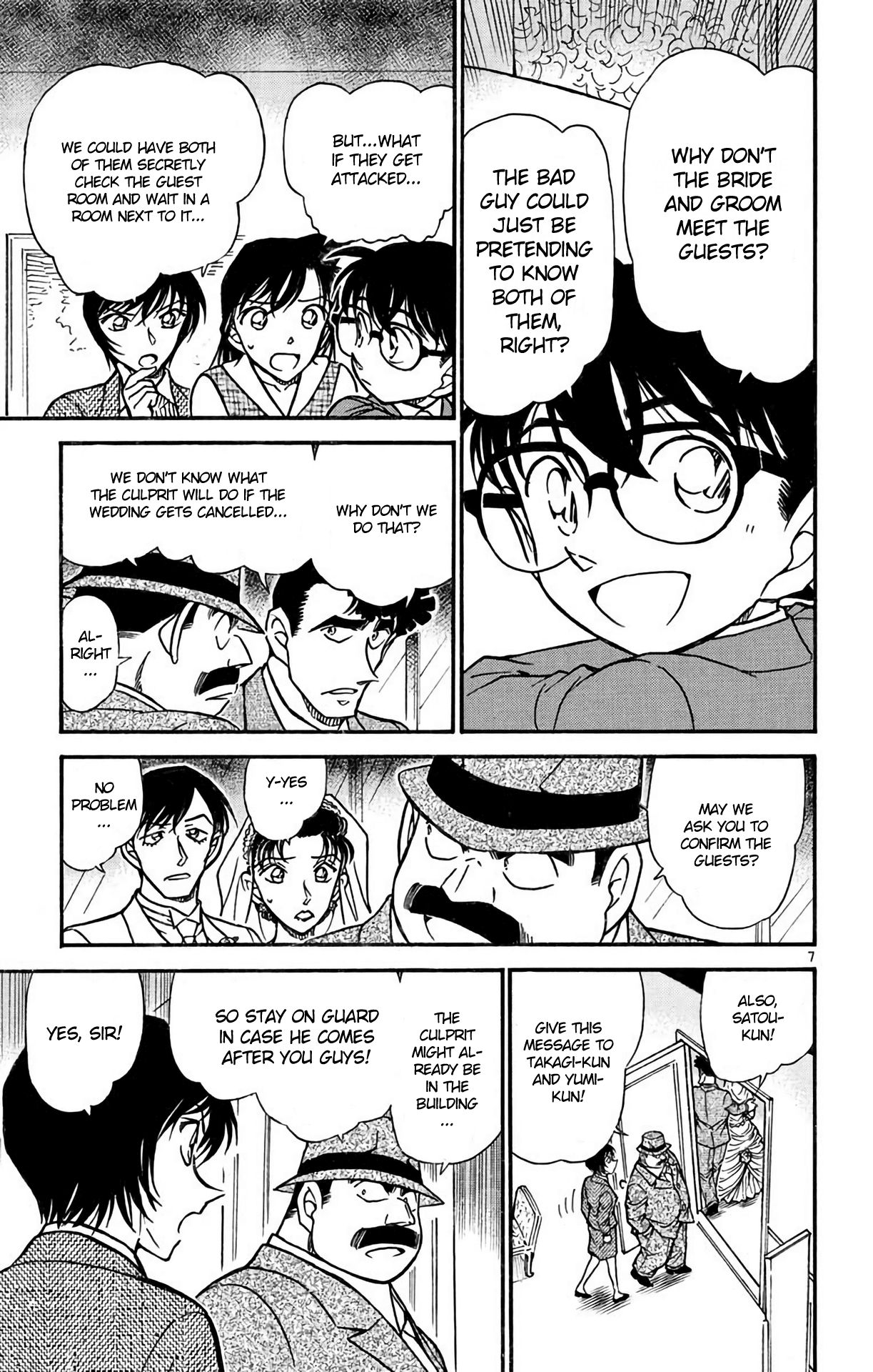 Detective Conan Chapter 536 page 8 - Chapter 536: The Uninvited Guest