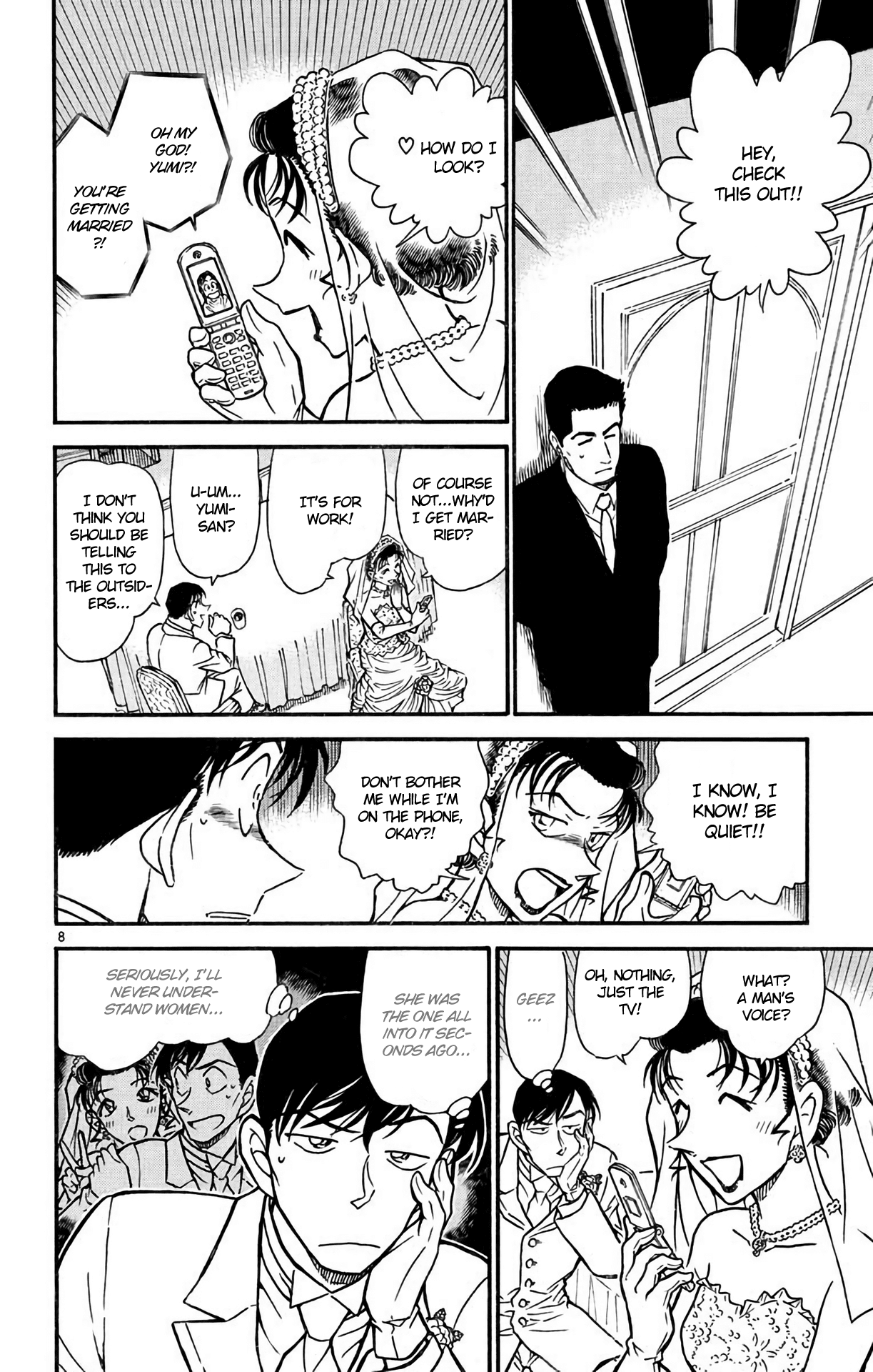 Detective Conan Chapter 536 page 9 - Chapter 536: The Uninvited Guest