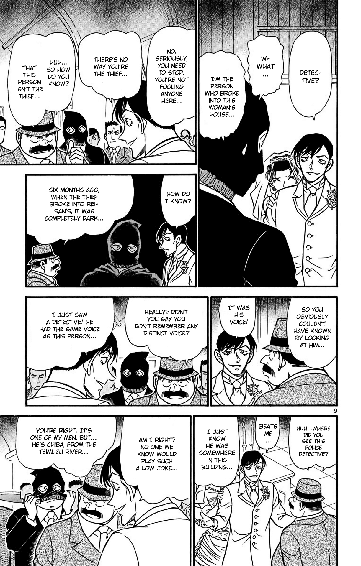 Detective Conan Chapter 537 page 10 - Chapter 537: Wedding Battle