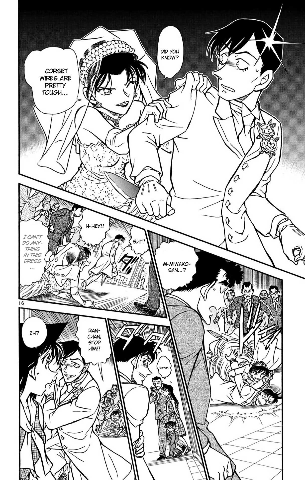 Detective Conan Chapter 537 page 17 - Chapter 537: Wedding Battle
