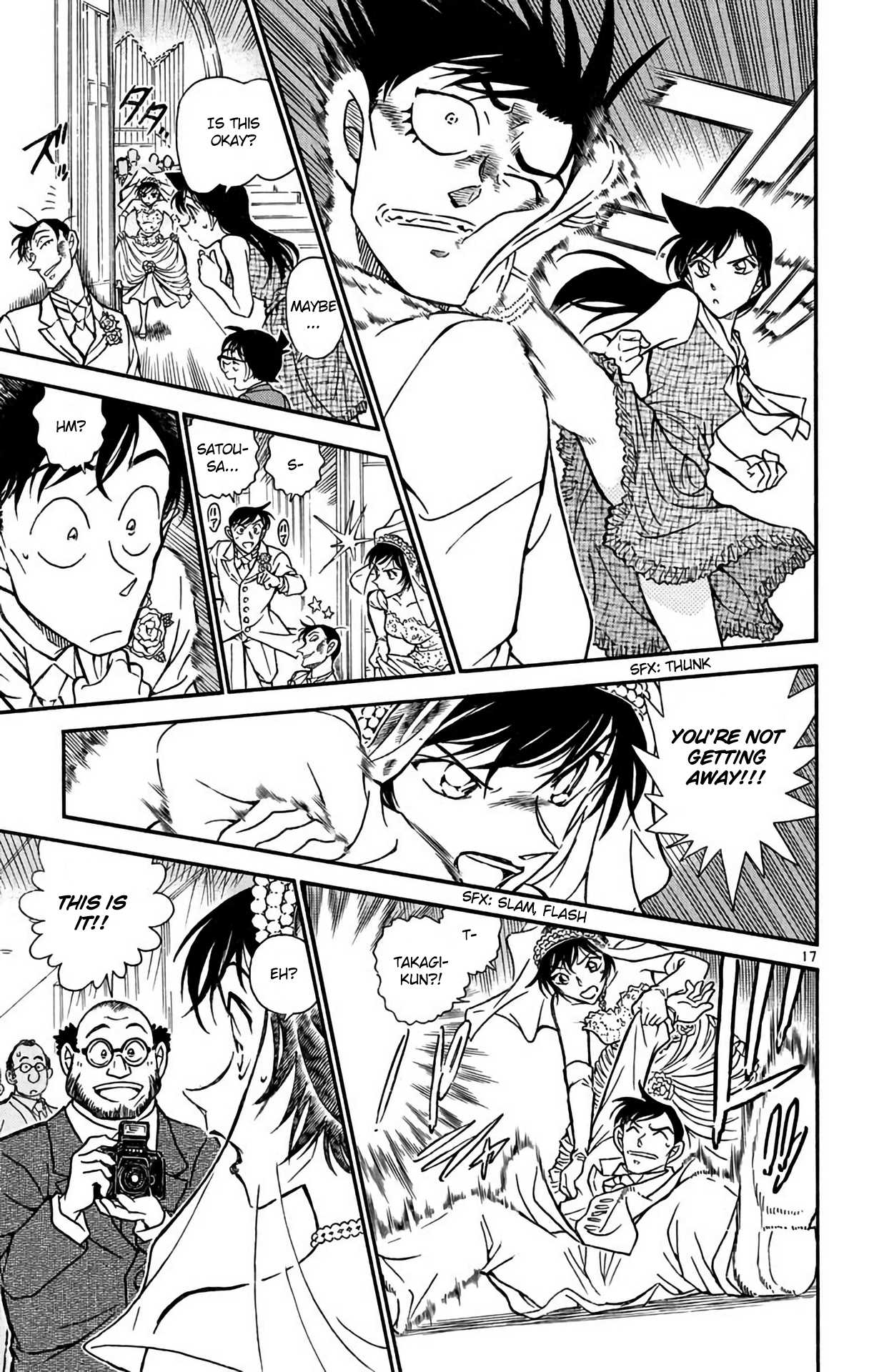 Detective Conan Chapter 537 page 18 - Chapter 537: Wedding Battle