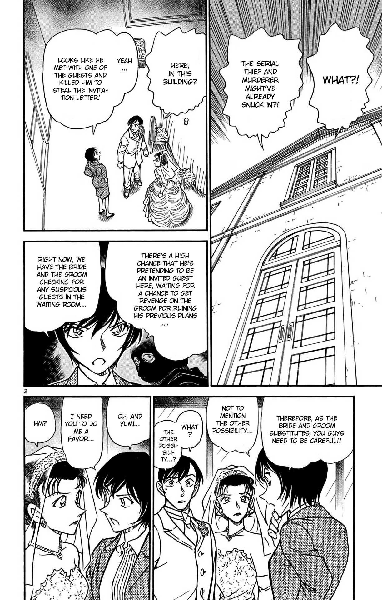 Detective Conan Chapter 537 page 3 - Chapter 537: Wedding Battle